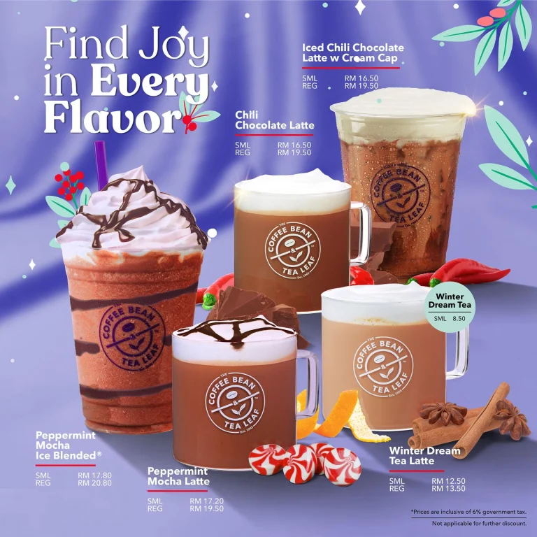 Harga Coffee Bean Menu