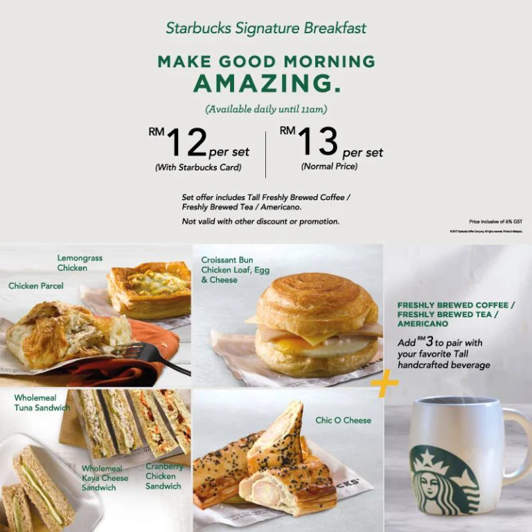 Harga Starbucks Menu