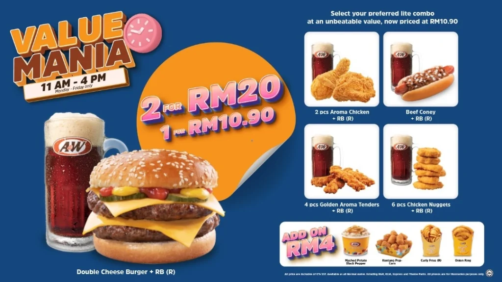 Harga AW Menu