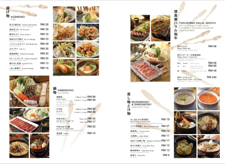 Harga Rakuzen Menu