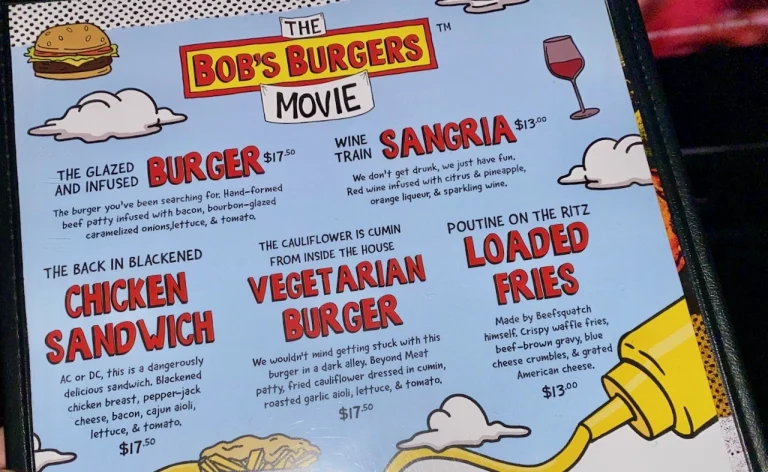 Harga Bob Burger Menu