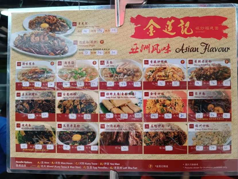 Harga Kim Lian Kee Menu