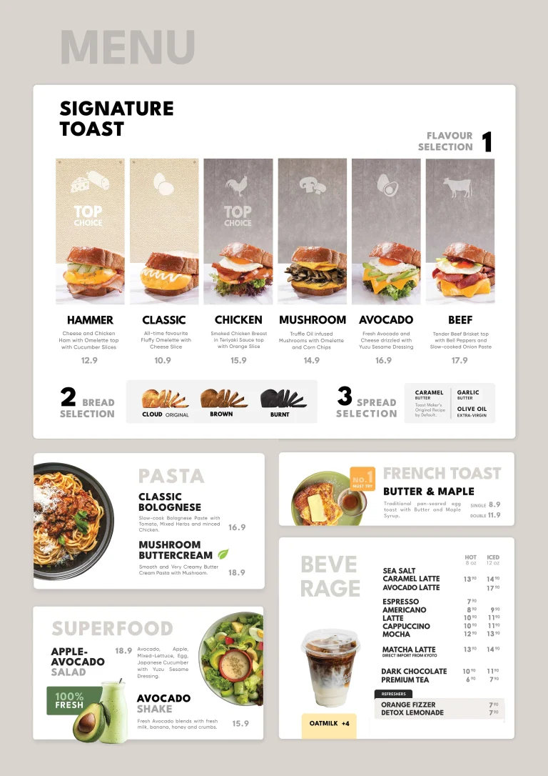 Harga Toast Maker Menu