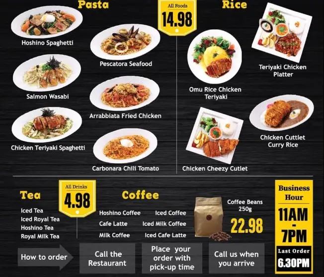 Harga Tomboy Menu