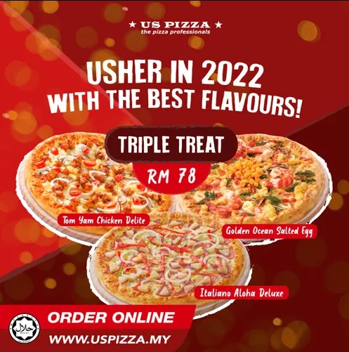 Harga US Pizza Menu